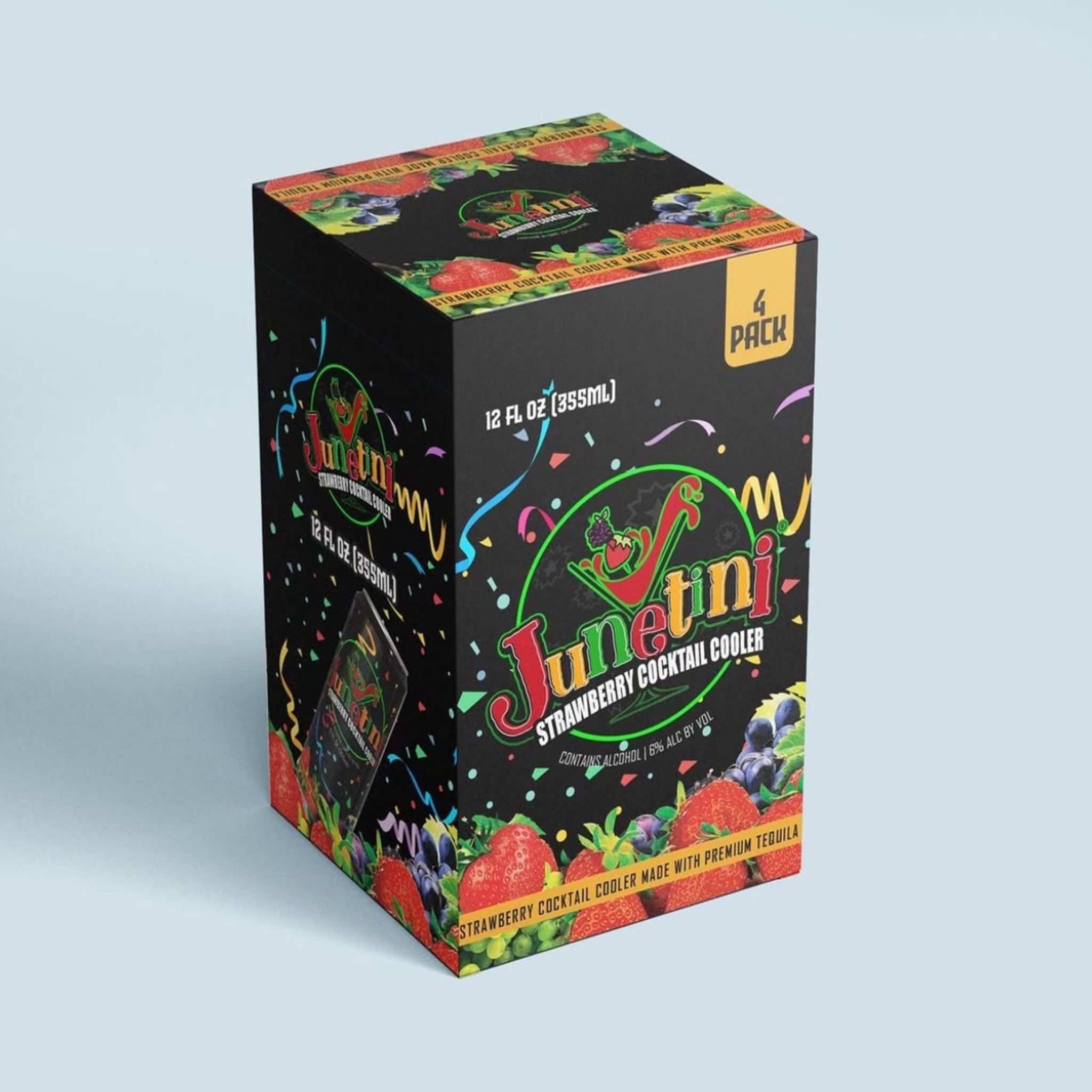 4-pack Strawberry Cocktail Cooler